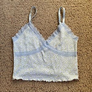 Small floral tank top